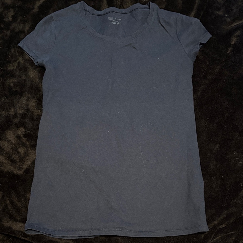 No Boundaries Navy Short Sleeve Tee